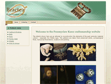 Tablet Screenshot of bractea.freha.pl